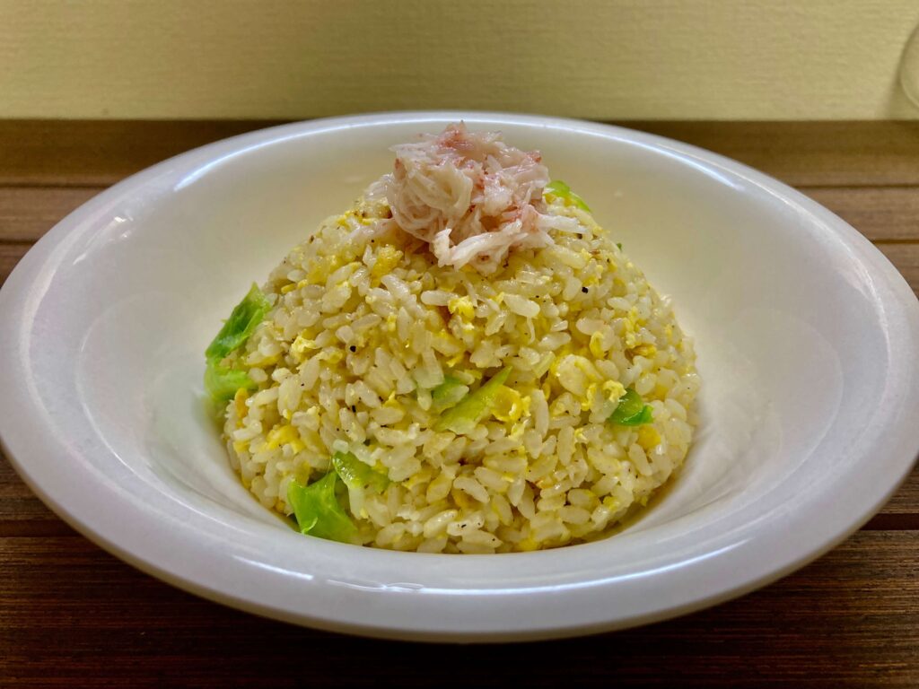 カニチャーハン4