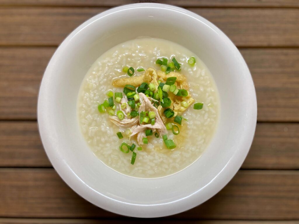 Delicious and healthy!  chinese rice porridge recipe & how to cook