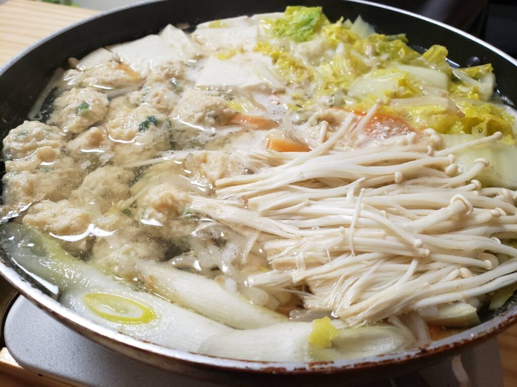 鶏団子鍋レシピ